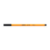 Micropunta/Felpa, Point 88, Punta Fina  0.4 mm, Negro, Unidad